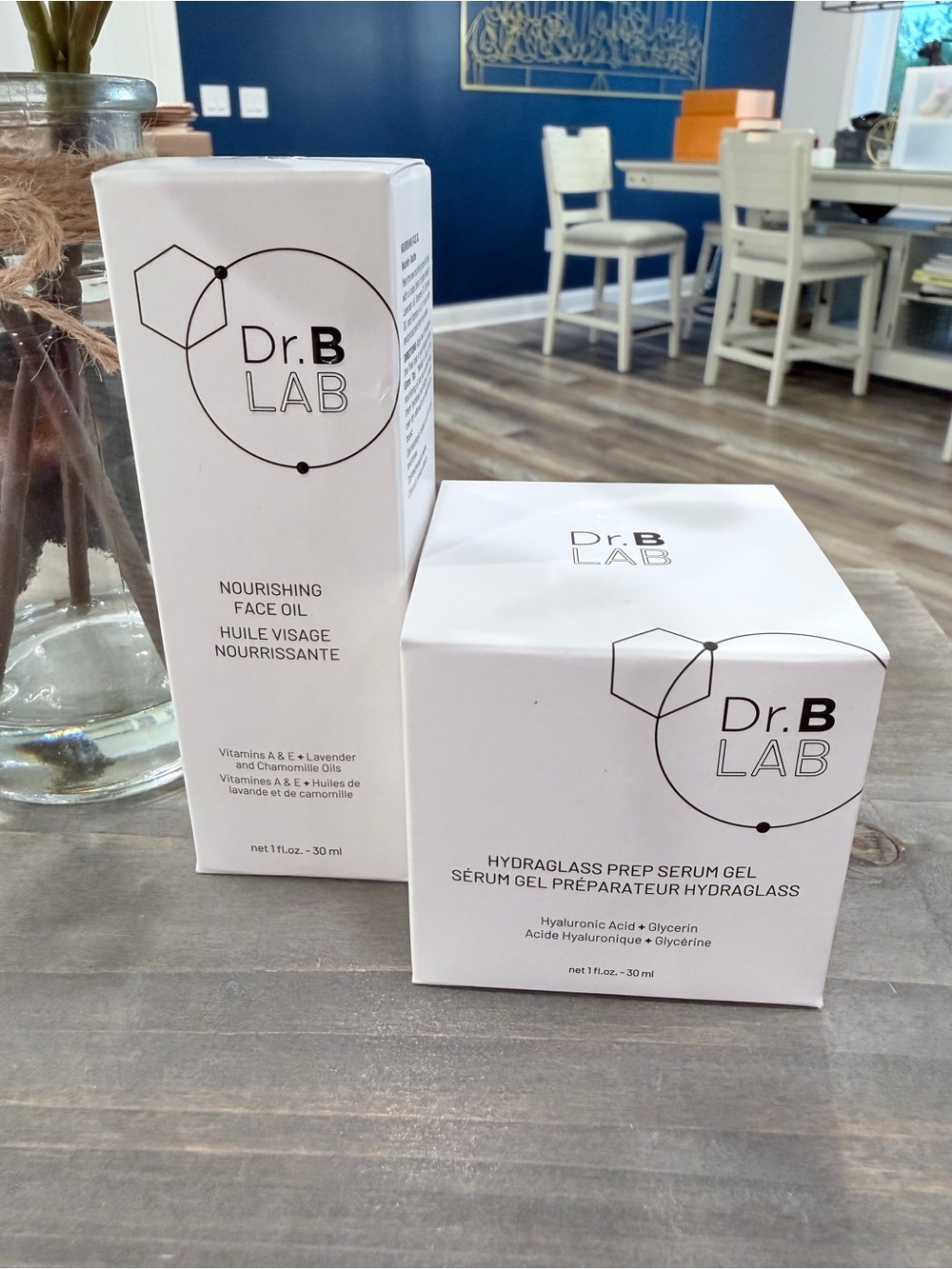 Dr B Labs Hydraglass Prep Serum Gel Nourishing Face Oil Dr Brandt skincare BNIB - Picture 2 of 9